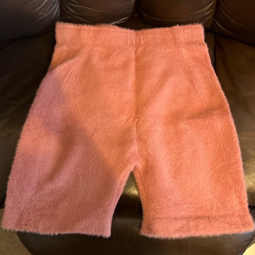 Gymshark Whitney Simmons fuzzy bike shorts